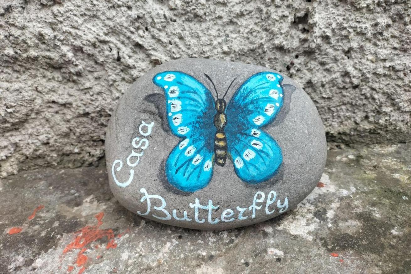 Appartamento Casa Butterfly Verni Esterno foto